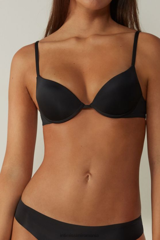 Intimissimi sutien super push-up din microfibră simona femei 019-negru lenjerie R8TL0F817